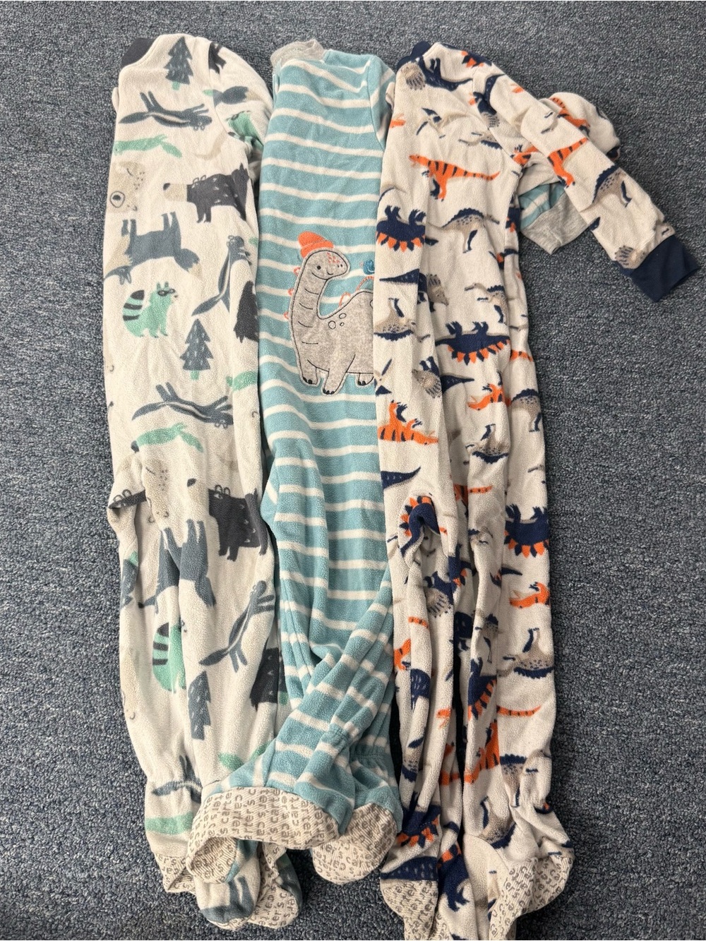 Baby Boys Bundle lot of Footie Pajamas Size 18 Month